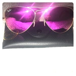 Pink Ray Bans
